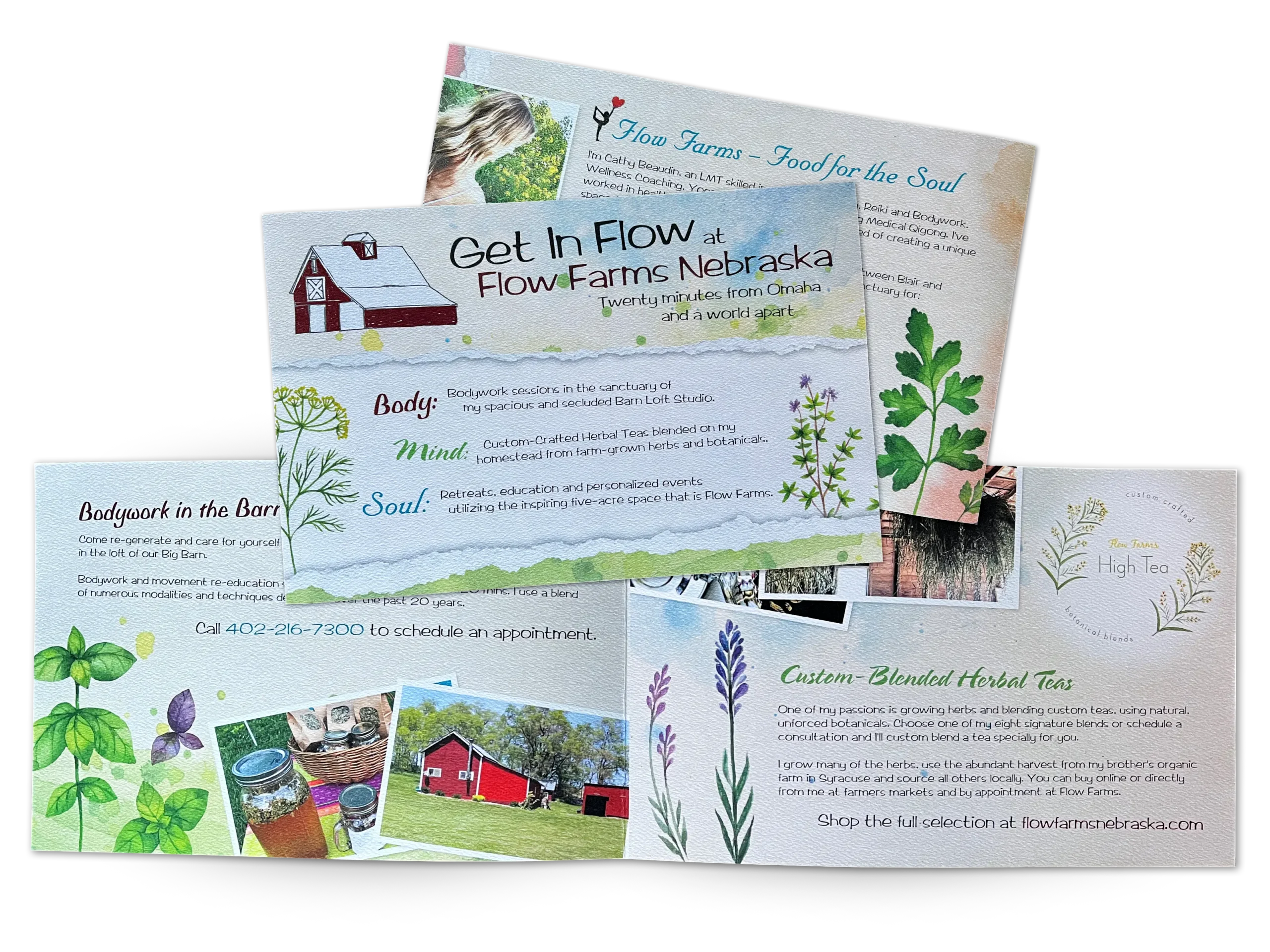 Flow Farms Brochure prints